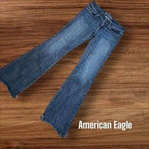 American Eagle Original Boot Stretch Denim Jeans 32 Length